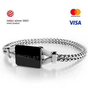 PAYCELET ONE - Onyx Black - Edelstahlband- Set