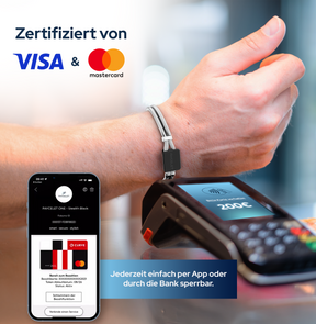 PAYCELET ONE - Stealth Black - Edelstahlband- Set
