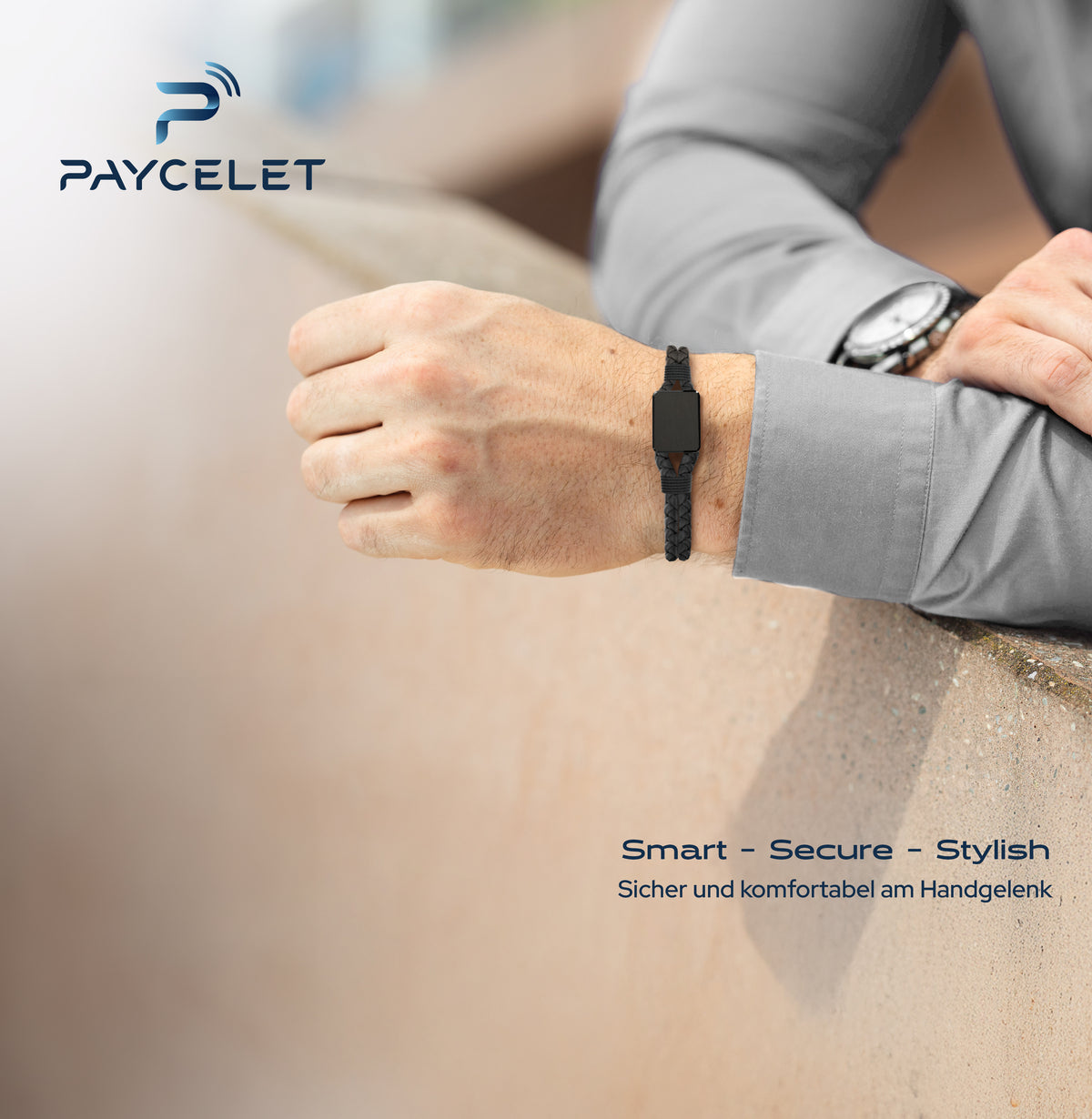 PAYCELET ONE - Orbit Black - Lederarmband - Set