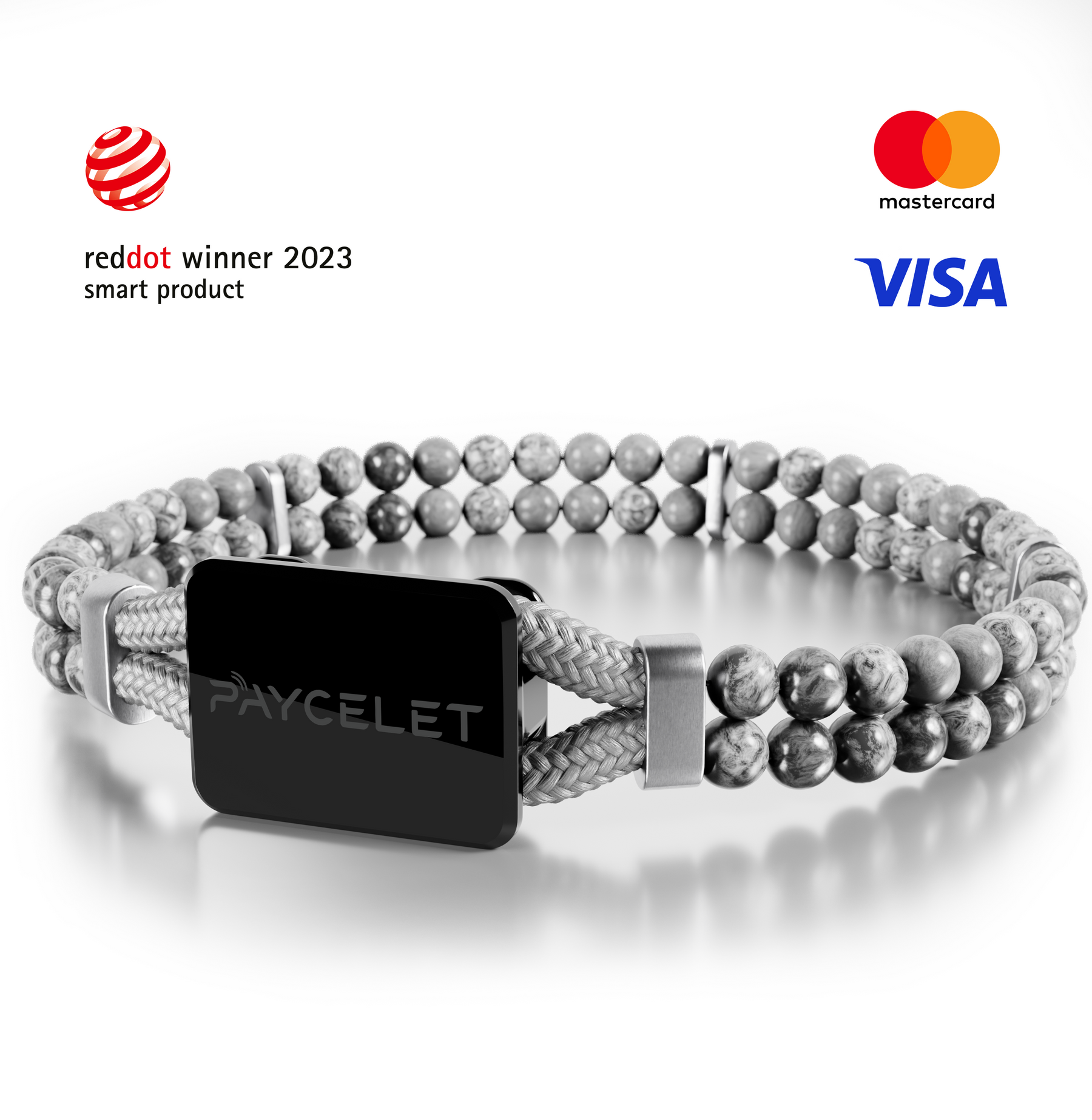 PAYCELET ONE - Onyx Black - Perlenarmband - Set