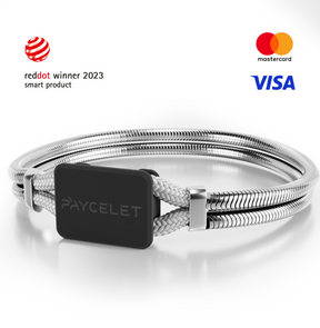 PAYCELET ONE - Stealth Black - Edelstahlband- Set